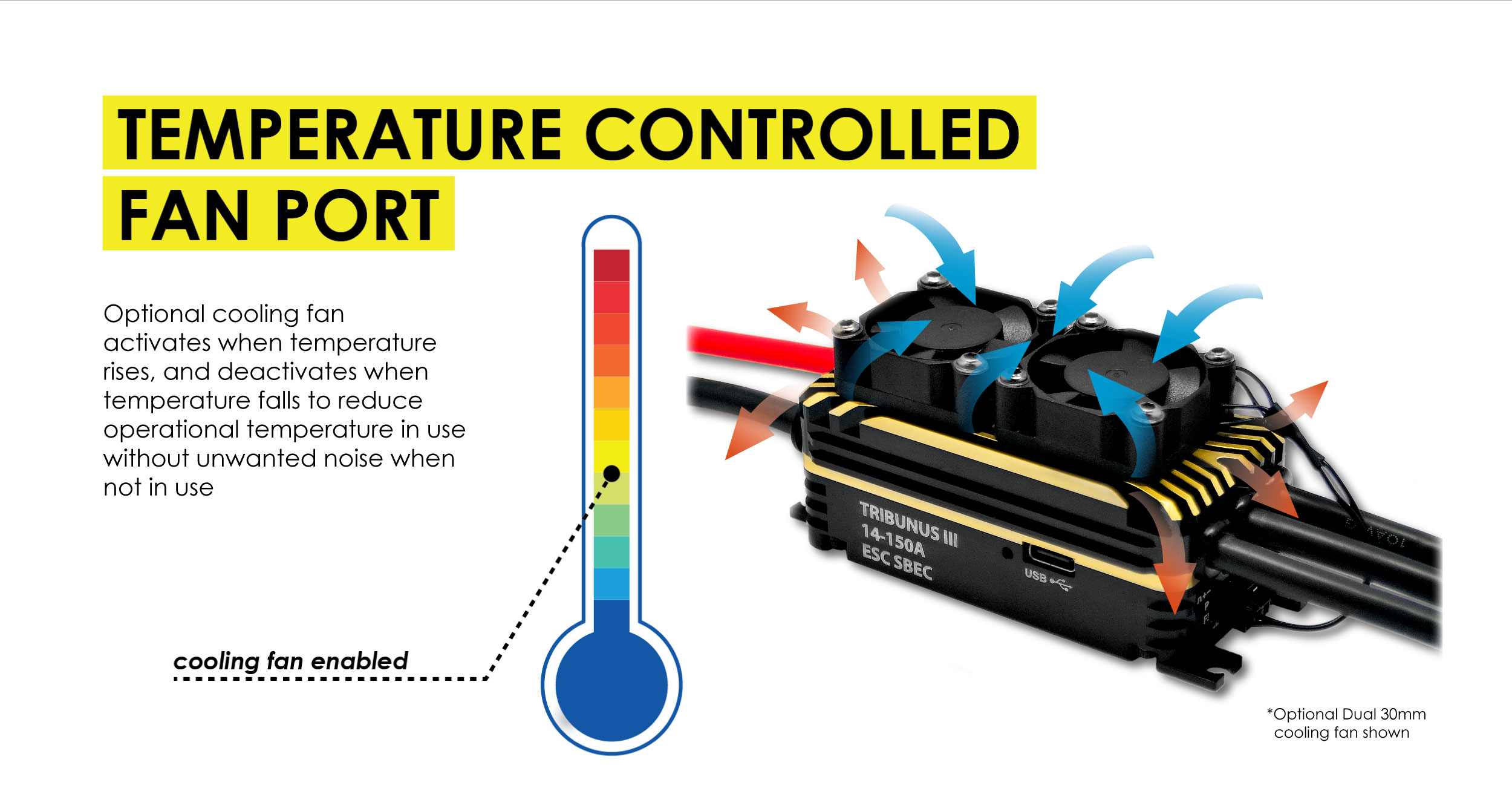 Scorpion Tribunus III 14-150A ESC SBEC features